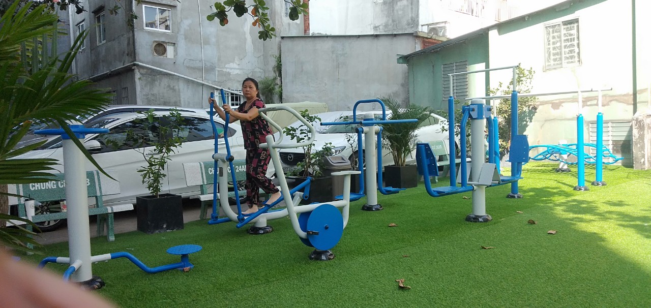  Mua dụng cụ thể thao ngoài công viên ở đâu? thể thao công viên cơ khí vương tân.